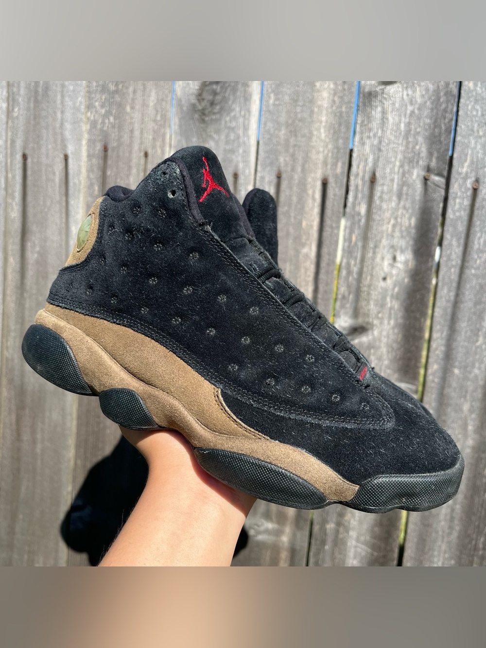 Nike air Jordan 13 olive size 9 Men